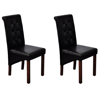 Picture of Kitchen Dining Chairs - Black 2 pcs