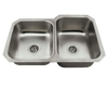 Picture of Kitchen Sink Offset Stainless Steel