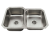 Picture of Kitchen Sink Stainless Steel Offset