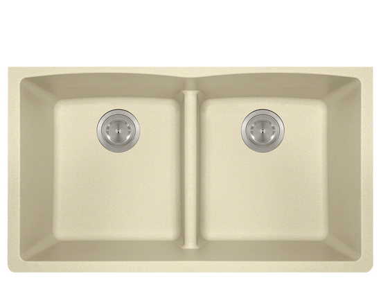 Picture of Kitchen Topmount Sink Double Equal Bowl Low-Divide - AstraGranite