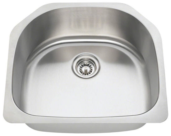 Picture of Kitchen Undermount Sink Stainless Steel D-Bowl