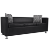 Picture of Living Room 3-Seater Sofa - Black