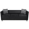 Picture of Living Room 3-Seater Sofa - Black