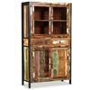 Picture of Living Room Antique-Style Highboard - Solid Reclaimed Wood