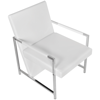 Picture of Living Room Office Armchair - White