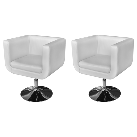 Picture of Living Room Chair - White 2 pcs