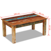 Picture of Living Room Coffee Table - 39" Reclaimed Wood