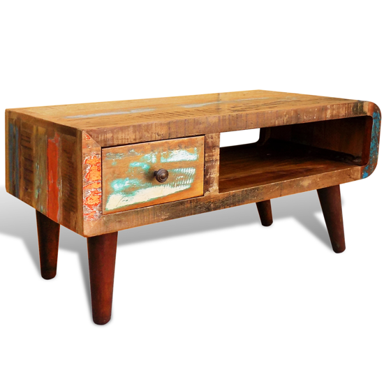 Picture of Living Room Coffee Table Antique-style - Reclaimed Wood