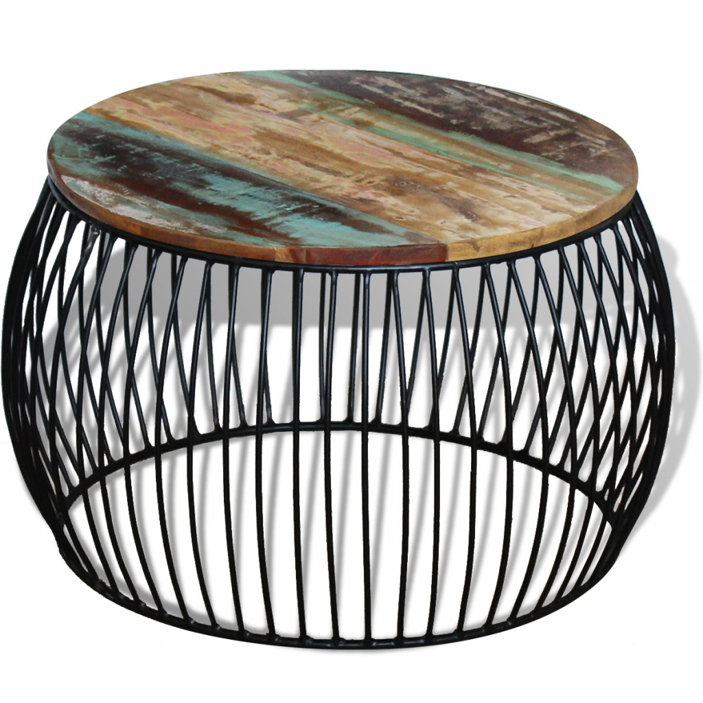 Convenience Boutique / Living Room Coffee Table Round - Reclaimed Wood