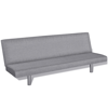 Picture of Living Room Futon Convertible Sofa Bed - Light Gray