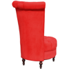 Picture of Living Room High Back Chair - Red