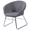 Picture of Living Room Modern Accent Chair Leisure Arm Lounge Furniture Gray