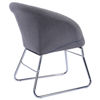 Picture of Living Room Modern Accent Chair Leisure Arm Lounge Furniture Gray