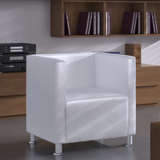 Picture of Living Room Tub Chair - White