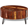 Picture of Living Room Round Coffee Table - Reclaimed Solid Wood
