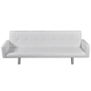 Picture of Living Room Sofa Bed with Armrests - White