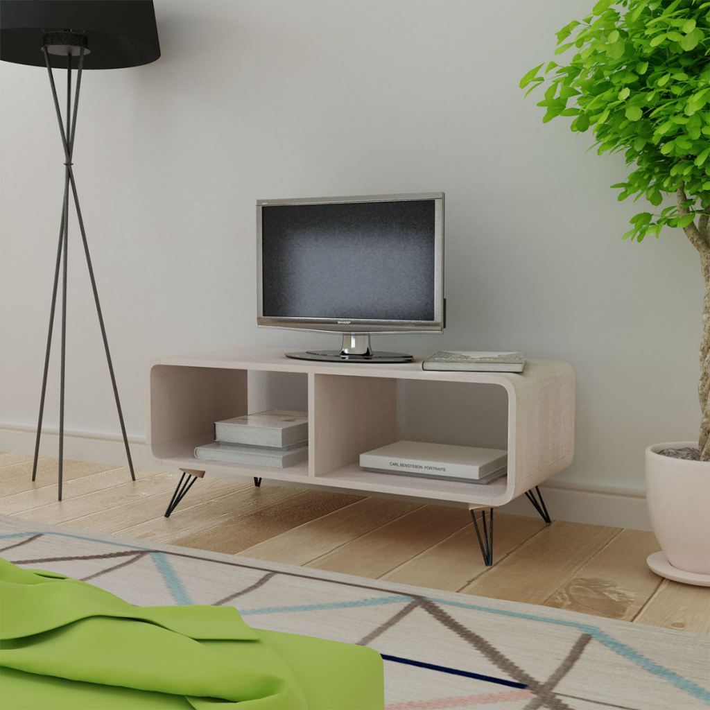 Convenience Boutique / Living Room TV Wood Gray