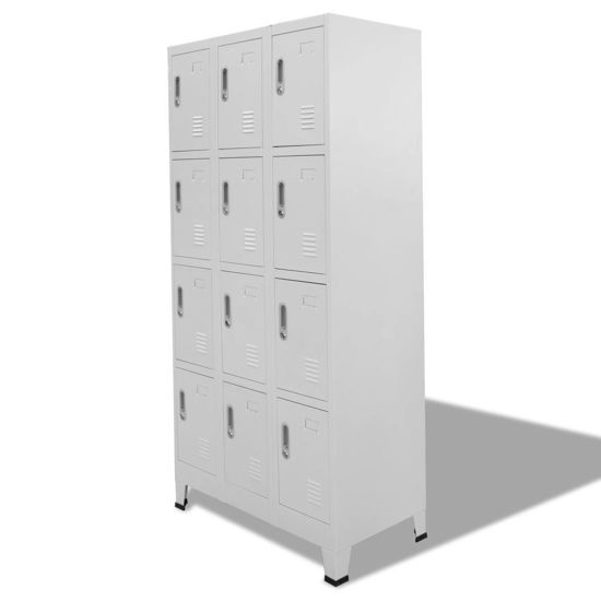 Picture of Locker Cabinet Storage with 12 Compartments 35"