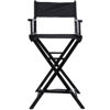 Picture of Makeup Chair Foldable Wood Professional Black