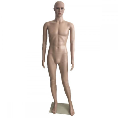 Picture of Male Full Body Mannequin Head Turns with Base