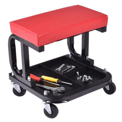 Picture of Mechanic Stool Chair for Repairs with Tray