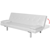 Picture of Modern Adjustable Futon - White