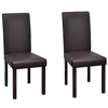 Picture of Dining Chairs - Brown 2 pc