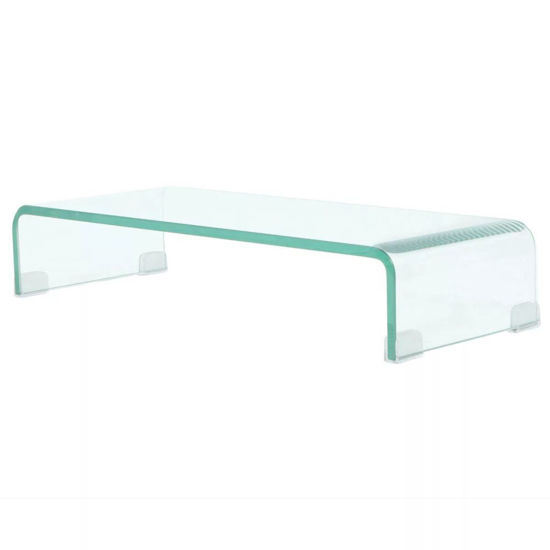 Picture of Monitor Riser/TV Stand 23" - Glass Clear