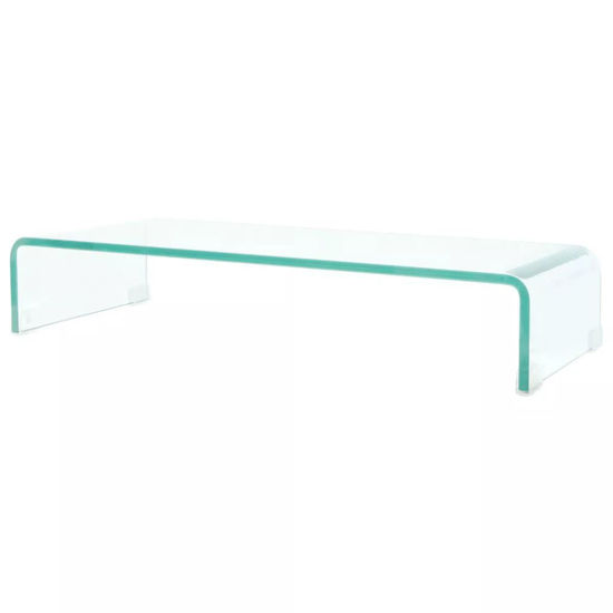 Picture of Monitor Riser/TV Stand 27" - Glass Clear