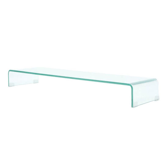Picture of Monitor Riser/TV Stand 39" - Glass Clear