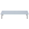 Picture of Monitor Riser/TV Stand 39" - Glass White