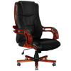 Picture of Office Chair High Back Real Leather - Black