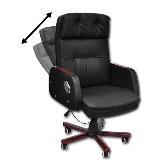 Picture of Office Chair Recliner Adjustable - Black