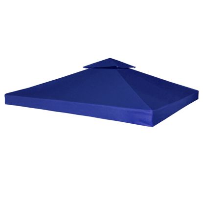 Picture of Outdoor 10' x 10' Waterproof Gazebo Cover Canopy - Dark Blue