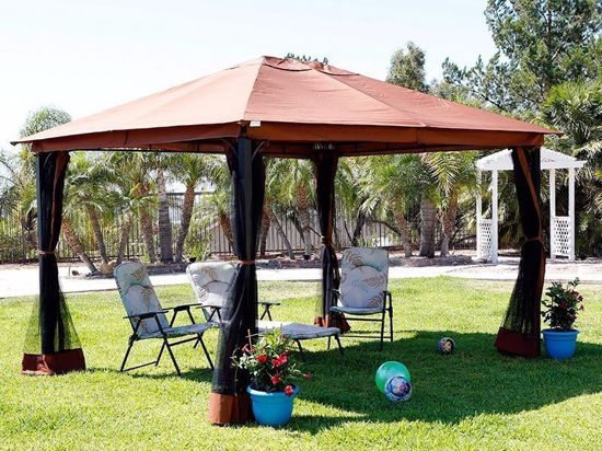 Picture of Outdoor 10' x 12' Patio Gazebo Tent Awnings