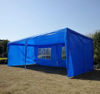 Picture of Outdoor 10' x 20' Gazebo Canopy Tent Blue - with 4 Removable Side Walls