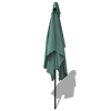 Picture of Outdoor 10' x 6' 6" Rectangular Hanging Umbrella Parasol Sunshade - Green