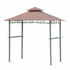 Picture of Outdoor BBQ Grill Canopy Tent Double-tier - 8 ft