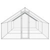 Picture of Outdoor Chicken Cage Galvanized Steel 910x198x66