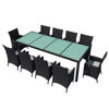 Picture of Outdoor Dining Set - Black