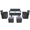 Picture of Outdoor Dining Set - Black