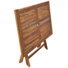 Picture of Outdoor Dining Table Acacia Wood