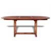 Picture of Outdoor Extendable Dining Table Acacia Wood