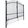 Picture of Outdoor Fence Double Door Gate with Spear Top 10' x 8'