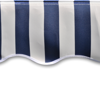 Picture of Outdoor Folding Awning 13' x 10' - Navy Blue & White