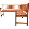Picture of Outdoor Furniture Corner Bench - Acacia Wood