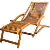 Picture of Outdoor Furniture Deck Chair with Footrest