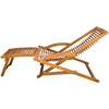 Picture of Outdoor Furniture Deck Chair with Footrest