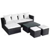 Picture of Outdoor Patio Lounge Set - Black