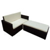 Picture of Outdoor Garden Sofa Set - Poly Rattan - Brown